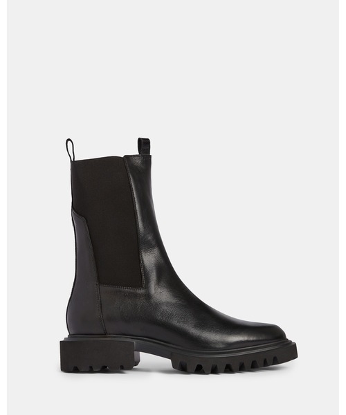 ALLSAINTS(オールセインツ)の「HALLIE LEATHER BOOTS | HALLIE レザー ブーツ(ブーツ・レディース・ブラック・UK5/UK4)」の1枚目の写真