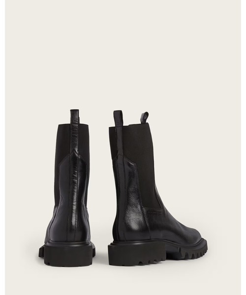 ALLSAINTS(オールセインツ)の「HALLIE LEATHER BOOTS | HALLIE レザー ブーツ(ブーツ・レディース・ブラック・UK5/UK4/UK6)」の6枚目の写真