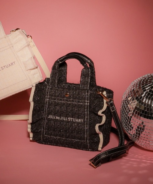 フリルトートミニ＞ツイード（トートバッグ）｜JILL by JILL STUART