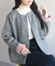 31 Sons de mode | 2025秋冬新作 配色ニットカーディガン(カーディガン/ボレロ)