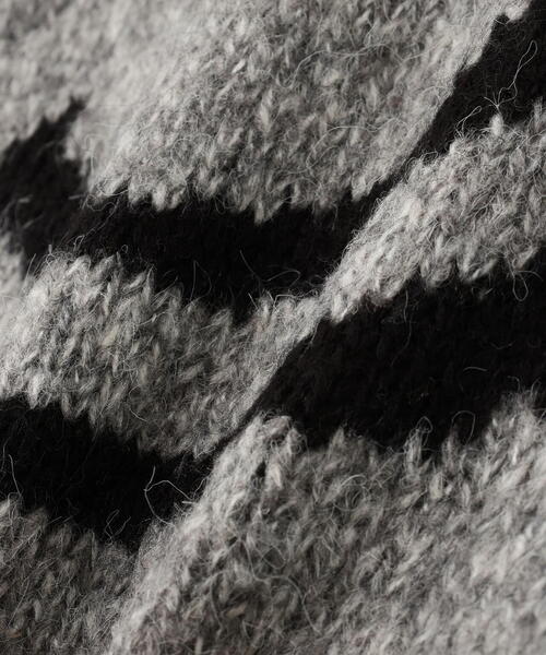 MICALLE MICALLE(ミカーレミカーレ)の「MICALLE MICALLE(ミカーレミカーレ)マイルダメージニット(ニット/セーター・レディース・グレー・F)」の15枚目の写真