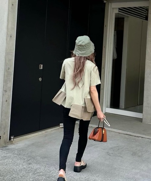 merrylatte（メリーラテ）の「ウォッシュヘムストレッチスキニーデニムPT【Primaras】（デニムパンツ・レディース・ブラック・L/M/S）」の19枚目の写真