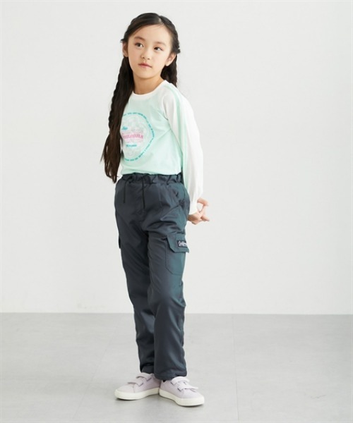 QUNTSTYLE(キュントスタイル)の「裏フリース カーゴパンツ(カーゴパンツ・キッズ・チャコール/ブラック・150/140/130/120/110/160)」の3枚目の写真