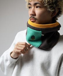 Duckster（ダックスター）の「Duckster おじさん柄 ワッペン スウェット ネックウォーマー ネックカバー 男女兼用（ネックウォーマー/スヌード）」