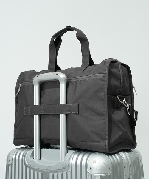 anello GRANDE(アネログランデ)の「"02"≪anello GRANDE≫CABIN/キャビン 10ポケット/36L 2WAY ボストンバッグ(ボストンバッグ・レディース・ベージュ/ダークグレー/ネイビー/ブラック系/ブラック/グレイッシュベージュ/ネイビー系・ONE SIZE)」の8枚目の写真