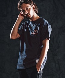 wjk reluxe（ダブルジェーケーリラックス）の「mt10164-dry touch embroidery SS tee Tシャツ(WR26S-24)（Tシャツ/カットソー）」