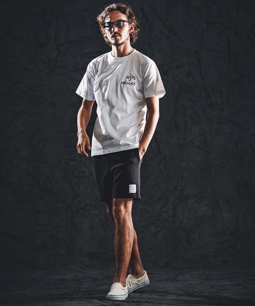 wjk reluxe(ダブルジェーケーリラックス)の「mt10164-dry touch embroidery SS tee Tシャツ(WR26S-24)(Tシャツ/カットソー・メンズ・ブラック/ネイビー/ホワイト・XL/L/M/S)」の9枚目の写真