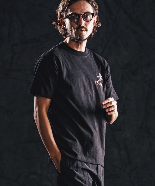 wjk reluxe(ダブルジェーケーリラックス)の「mt10164-dry touch embroidery SS tee Tシャツ(WR26S-24)(Tシャツ/カットソー・メンズ・ブラック/ネイビー/ホワイト・XL/L/M/S)」の11枚目の写真