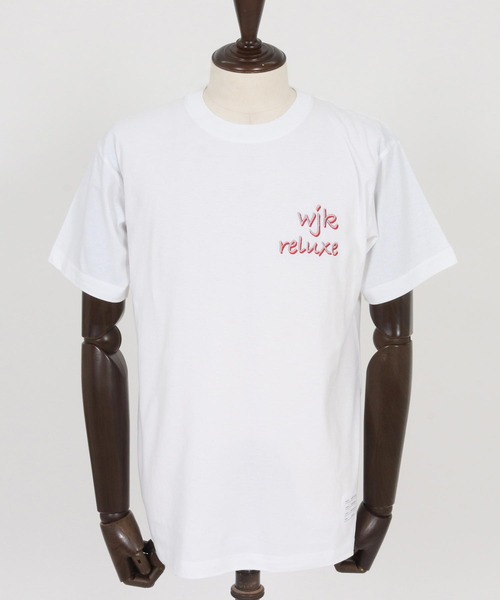 wjk reluxe(ダブルジェーケーリラックス)の「mt10164-dry touch embroidery SS tee Tシャツ(WR26S-24)(Tシャツ/カットソー・メンズ・ブラック/ネイビー/ホワイト・XL/L/M/S)」の15枚目の写真