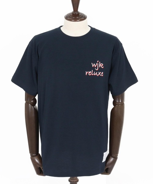 wjk reluxe(ダブルジェーケーリラックス)の「mt10164-dry touch embroidery SS tee Tシャツ(WR26S-24)(Tシャツ/カットソー・メンズ・ブラック/ネイビー/ホワイト・XL/L/M/S)」の17枚目の写真