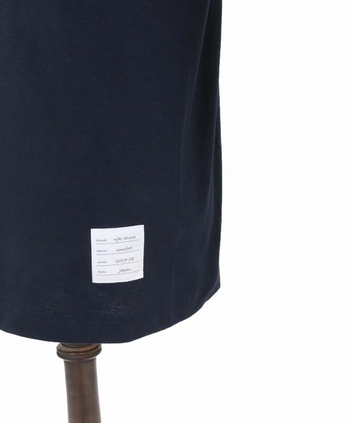 wjk reluxe(ダブルジェーケーリラックス)の「mt10164-dry touch embroidery SS tee Tシャツ(WR26S-24)(Tシャツ/カットソー・メンズ・ブラック/ネイビー/ホワイト・XL/L/M/S)」の22枚目の写真