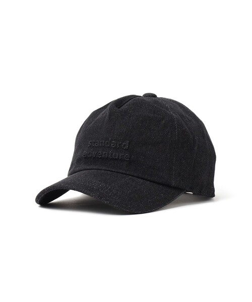 BEAMS HEART(ビームスハート)の「エンボス デニム キャップ(キャップ・レディース・ブラック/ブルー・ONE SIZE)」の6枚目の写真