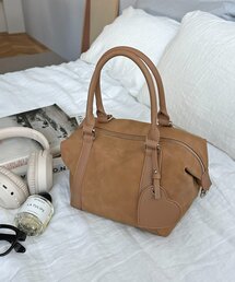 DISCOAT（ディスコート）の「ミラーチャーム付ソフトミニボストンバッグ（ボストンバッグ）」