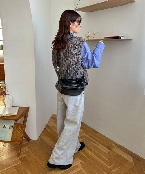 ミラーチャーム付ソフトミニボストンバッグ（ボストンバッグ