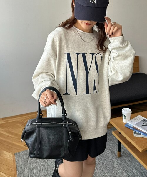 DISCOAT（ディスコート）の「ミラーチャーム付ソフトミニボストンバッグ（ボストンバッグ・レディース・ピンク/ブラウン/ブラック/ベージュ・FREE）」の12枚目の写真