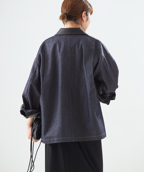 【JOURNAL STANDARD L’SSAGE】　デニムフィールドジャケット デニム フィールドジャケット（デニムジャケット）｜journal standard