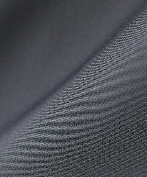 ETELIO（エテリオ）の「【セットアップ 2点セット】ビッグシルエットフロントジップデザインテーラードジャケット+センタープレススラックス（セットアップ・メンズ・チャコール/ネイビー/グレー/ブラック・S/M/L/XL）」の12枚目の写真