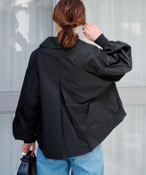 CIAOPANIC TYPY（チャオパニックティピー）の「【2WAY】ZIP切替トレンチコート（トレンチコート・レディース・ブラック/アイボリー/ベージュ・ONE SIZE）」の16枚目の写真