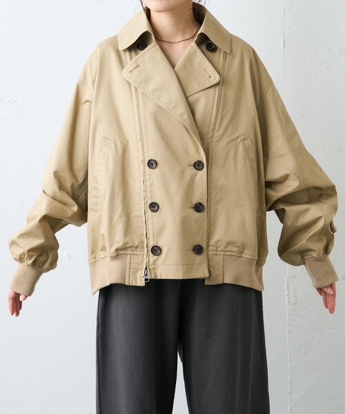 新品 CIOPANICTYPY 2WAYZIP切替トレンチコート CIAOPANIC TYPY｜【2WAY】ZIP切替トレンチコート | Rakuten Fashion
