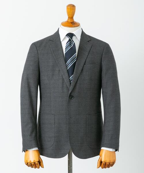 URBAN RESEARCH DOORS（アーバンリサーチドアーズ）の「LIFE STYLE TAILOR　ソフトサーモストレッチジャケット（その他アウター・メンズ・ネイビー/グレー系その他・48/50/46/44）」の2枚目の写真