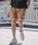 CAMBIO�i�J���r�I�j�́ump14518- Nylon Taffeta Letter Print Short Pants �V���[�g�p���c(AI-261-001)�i���̑��p���c�j�v�b�u���E���n���̑�