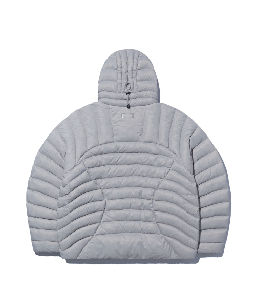 CRITIC(クリティック)の「Wormhole Bubble Light Down Jacket Grey(ダウンジャケット/コート・レディース・その他・M/L/XL)」の2枚目の写真