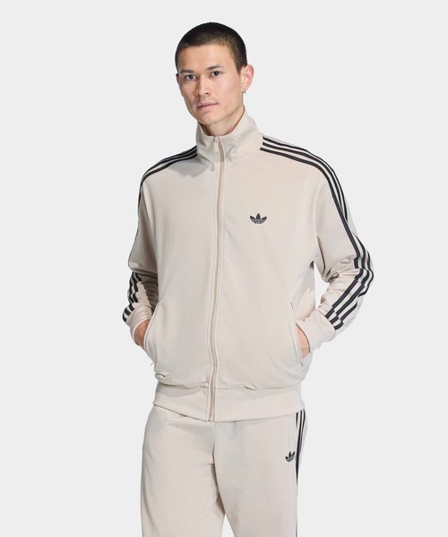 adidas（アディダス）の「ファイヤーバード トラックトップ / ジャージ / トラックジャケット / アディダスオリジナルス adidas Originals（ジャージ・メンズ・ブラック/ブルー/ベージュ/グリーン/レッド/ホワイト/グレー系その他/グレー・MEDIUM/SMALL/X-LARGE/LARGE/3XL/XX-SMALL/X-SMALL/XX-LARGE）」の5枚目の写真