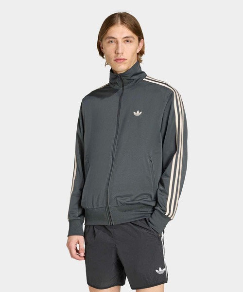 adidas（アディダス）の「ファイヤーバード トラックトップ / ジャージ / トラックジャケット / アディダスオリジナルス adidas Originals（ジャージ・メンズ・ブラック/ブルー/ベージュ/グリーン/レッド/ホワイト/グレー系その他/グレー・MEDIUM/SMALL/X-LARGE/LARGE/3XL/XX-SMALL/X-SMALL/XX-LARGE）」の3枚目の写真