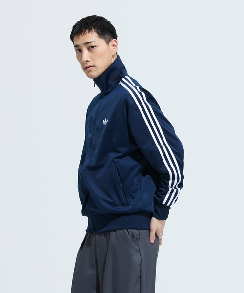 adidas（アディダス）の「ファイヤーバード トラックトップ / ジャージ / トラックジャケット / アディダスオリジナルス adidas Originals（ジャージ・メンズ・ブラック/ブルー/ベージュ/グリーン/レッド/ホワイト/グレー系その他/グレー・MEDIUM/SMALL/X-LARGE/LARGE/3XL/XX-SMALL/X-SMALL/XX-LARGE）」の13枚目の写真
