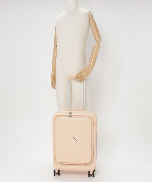 AMERICAN TOURISTER(アメリカンツーリスター)の「アメリカンツーリスター VELOX スピナー54/19 エキスパンダー TSA HW パステルピンク(スーツケース/キャリーバッグ・レディース・ライトピンク・S)」の14枚目の写真