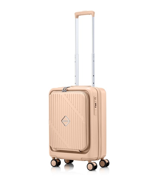 AMERICAN TOURISTER(アメリカンツーリスター)の「アメリカンツーリスター VELOX スピナー54/19 エキスパンダー TSA HW パステルピンク(スーツケース/キャリーバッグ・レディース・ライトピンク・S)」の1枚目の写真