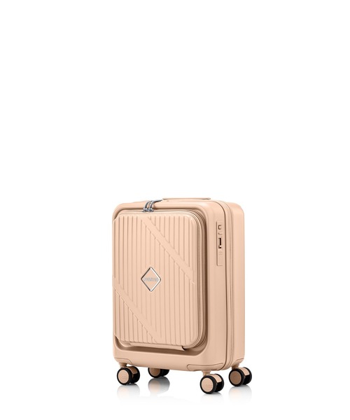 AMERICAN TOURISTER(アメリカンツーリスター)の「アメリカンツーリスター VELOX スピナー54/19 エキスパンダー TSA HW パステルピンク(スーツケース/キャリーバッグ・レディース・ライトピンク・S)」の2枚目の写真