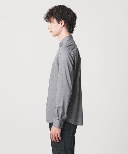 UNITED ARROWS(ユナイテッドアローズ)の「タイプライター セミワイドカラー シャツ COMFORT EASY-MODEL 抗菌防臭(シャツ/ブラウス・メンズ・ホワイト/グレー系・M/XL/L/S)」の6枚目の写真