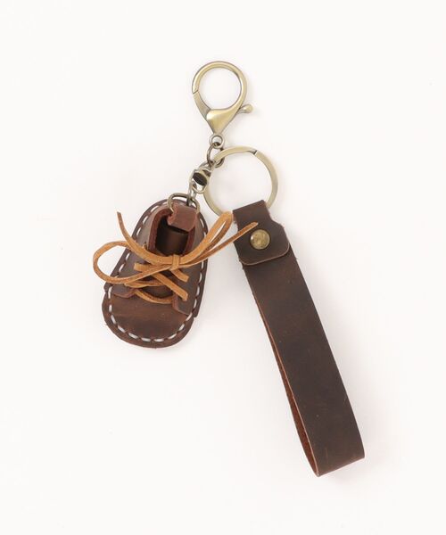 ミニ レザーシューズ 付き キーホルダー（キーホルダー）｜Port