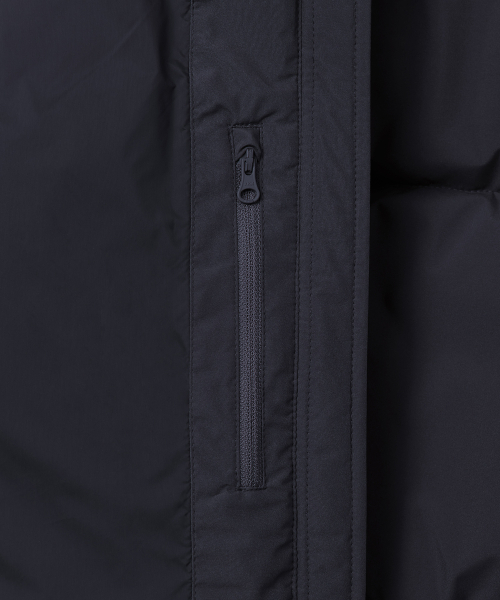 MUSINSA STANDARD WOMAN（ムシンサスタンダードウーマン）の「ウィメンズフード付きダッフルショートパディングパーカー[ネイビー]（ダウンジャケット/コート・レディース・その他・LARGE/X-SMALL/SMALL/MEDIUM）」の7枚目の写真