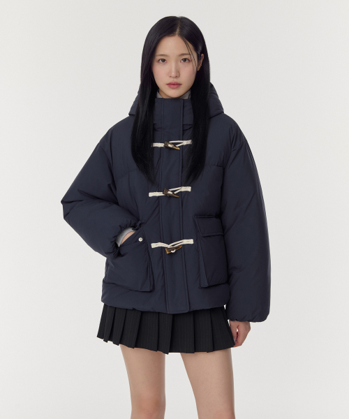 MARNI ネイビー ダウンジャケット フード付き MARNI ネイビー ダウンジャケット フード付き MARNI ネイビー ダウン