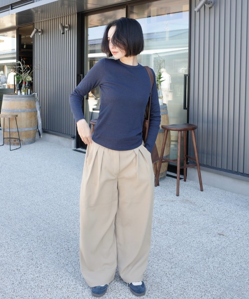model：H163 着用サイズ：FREE