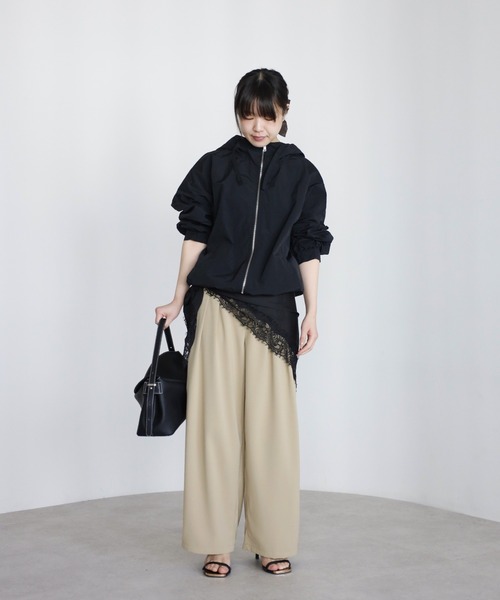 model：H165 着用サイズ：FREE
