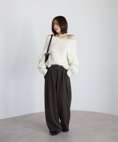 model：H164 着用サイズ：FREE