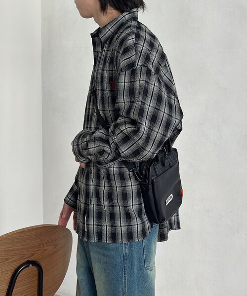 U.S. POLO ASSN.(ユーエスポロアッスン)の「【U.S. POLO ASSN.】シアサッカー長袖シャツ(シャツ/ブラウス・レディース・ブラウン/ブルー系その他/ブラック/アイボリー/ブルー・LARGE/MEDIUM)」の15枚目の写真