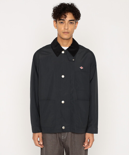 DANTON(ダントン)の「Men's Nylon Taffeta Work Jacket(ブルゾン・メンズ・チャコール/グレー/オリーブ/ブラック/ベージュ系その他/イエロー・38/44/40/42)」の3枚目の写真