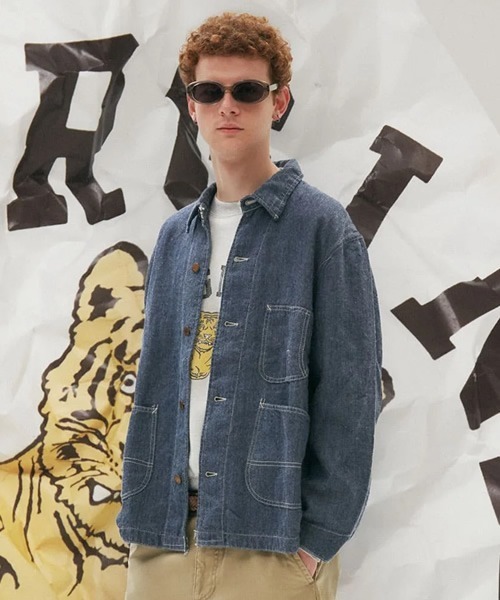 REMI RELIEF（レミレリーフ）の「REMI RELIEF/レミレリーフ NEW SP加工3飛び裏毛クルー(VIRGINIA) クルーネックスウェット 2026年春夏（スウェット・メンズ・イエロー/ヘザーグレー・M/L/XL）」の4枚目の写真