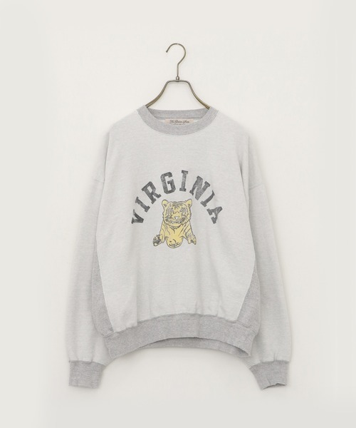 REMI RELIEF（レミレリーフ）の「REMI RELIEF/レミレリーフ NEW SP加工3飛び裏毛クルー(VIRGINIA) クルーネックスウェット 2026年春夏（スウェット・メンズ・イエロー/ヘザーグレー・M/L/XL）」の19枚目の写真