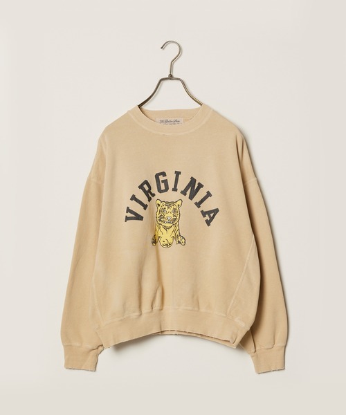 REMI RELIEF（レミレリーフ）の「REMI RELIEF/レミレリーフ NEW SP加工3飛び裏毛クルー(VIRGINIA) クルーネックスウェット 2026年春夏（スウェット・メンズ・イエロー/ヘザーグレー・M/L/XL）」の7枚目の写真