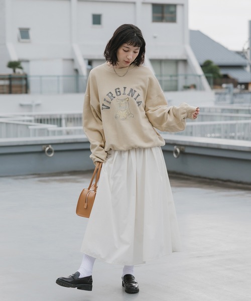 REMI RELIEF（レミレリーフ）の「REMI RELIEF/レミレリーフ NEW SP加工3飛び裏毛クルー(VIRGINIA) クルーネックスウェット 2026年春夏（スウェット・メンズ・イエロー/ヘザーグレー・M/L/XL）」の15枚目の写真