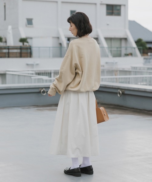 REMI RELIEF（レミレリーフ）の「REMI RELIEF/レミレリーフ NEW SP加工3飛び裏毛クルー(VIRGINIA) クルーネックスウェット 2026年春夏（スウェット・メンズ・イエロー/ヘザーグレー・M/L/XL）」の17枚目の写真