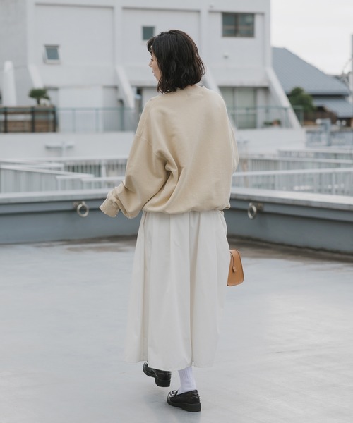 REMI RELIEF（レミレリーフ）の「REMI RELIEF/レミレリーフ NEW SP加工3飛び裏毛クルー(VIRGINIA) クルーネックスウェット 2026年春夏（スウェット・メンズ・イエロー/ヘザーグレー・M/L/XL）」の18枚目の写真