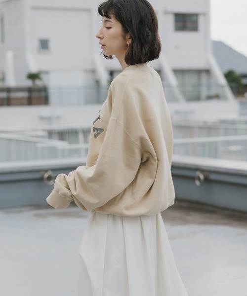 REMI RELIEF（レミレリーフ）の「REMI RELIEF/レミレリーフ NEW SP加工3飛び裏毛クルー(VIRGINIA) クルーネックスウェット 2026年春夏（スウェット・メンズ・イエロー/ヘザーグレー・M/L/XL）」の13枚目の写真