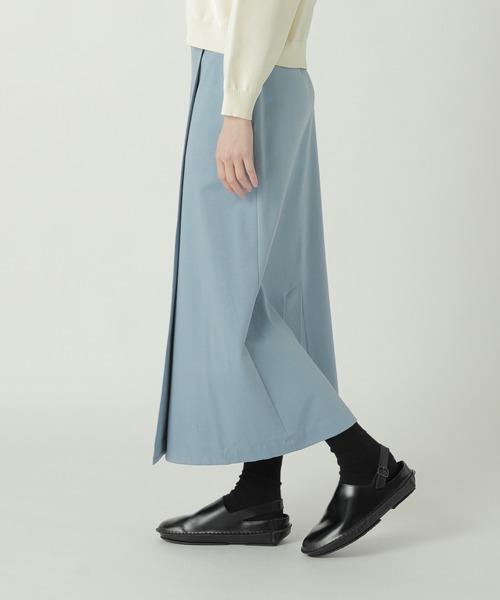 ZUCCa（ズッカ）の「CLEAR PONTE / スカート / P（スカート・レディース・ブラック/オフホワイト/ライトブルー・M size）」の4枚目の写真