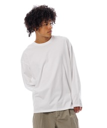 American Cotton Binder L-S Tee / アメリカンコットン後染めバインダー長袖Tシャツ